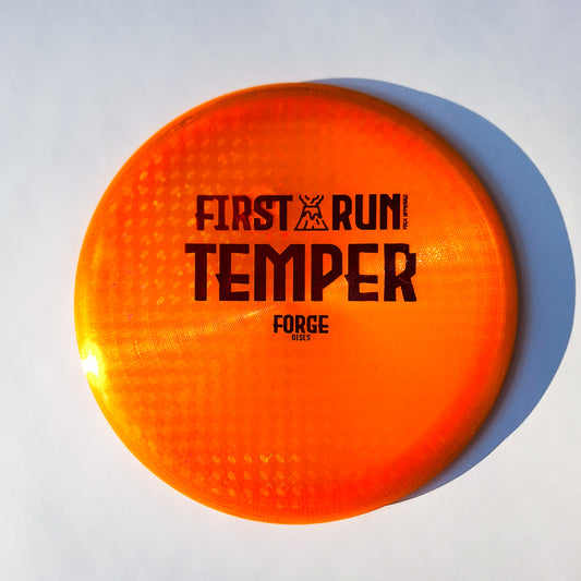 First Run Temper™ (Orange)